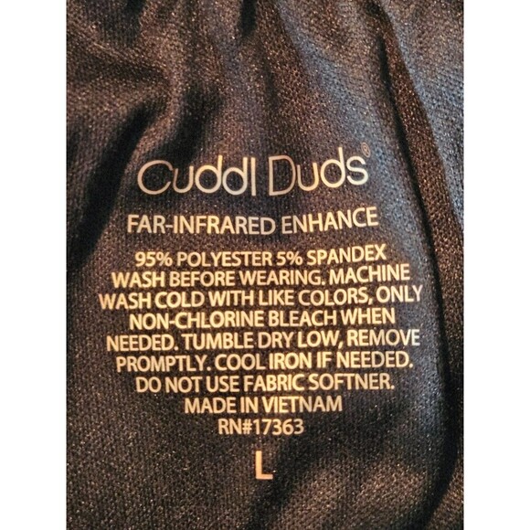 Men's Cuddl Duds Far-Infrared Enhance Sleep Pajama Pants Men L / Poly & Spandex - Picture 7 of 8